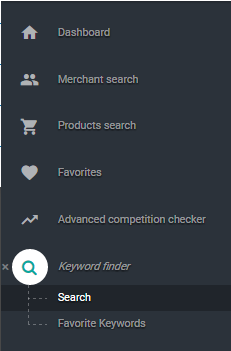 merch informer keyword finder